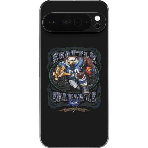 Liquid Blue NFL Seattle Seahawks Running Back Pixel 9 Pro XL Skin